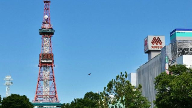 Odori Park + Hokkaido University + Tanukikoji Shopping Street + Hokkaido Jingu
