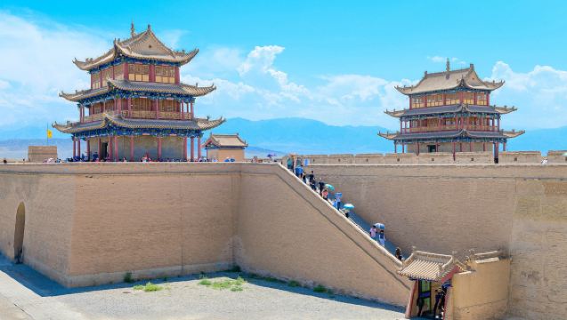 【嘉峪關一日遊包車】嘉峪關關城+懸壁長城+長城第一墩包車一日