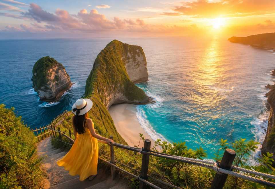 Nusa Penida island day tour with private driver transport from Ubud