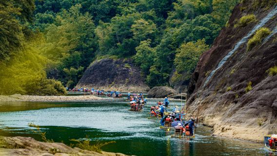 [Pakej Main Sahaja dengan Pemandu Pelancong Berpengalaman] Lawatan Sehari Wuyi | Da Hong Pao · Rakit Buluh Sembilan Lekuk · Pembuatan Teh Warisan Budaya