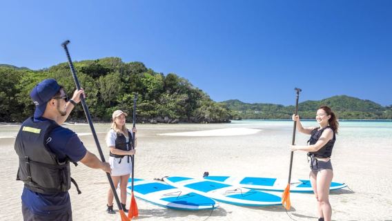 Ishigaki: Canoa ou SUP na Baía Kabira e Snorkeling na Gruta Azul
