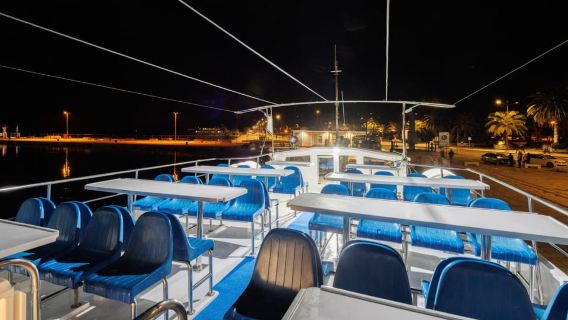 Pula: Brijuni Dolphins Sunset Cruise with Dinner and Drinks