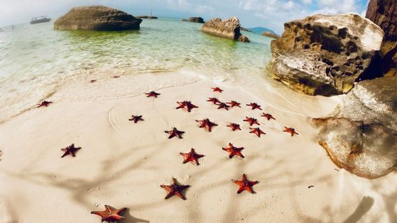 ทัวร์ 1 วัน เกาะฟูก๊วก (เกาะเหนือ) เวียดนาม (เรือคายัค/ หมู่บ้านชาวประมงดั้งเดิม / รวมอาหารกลางวัน / รับส่งที่โรงแรม)