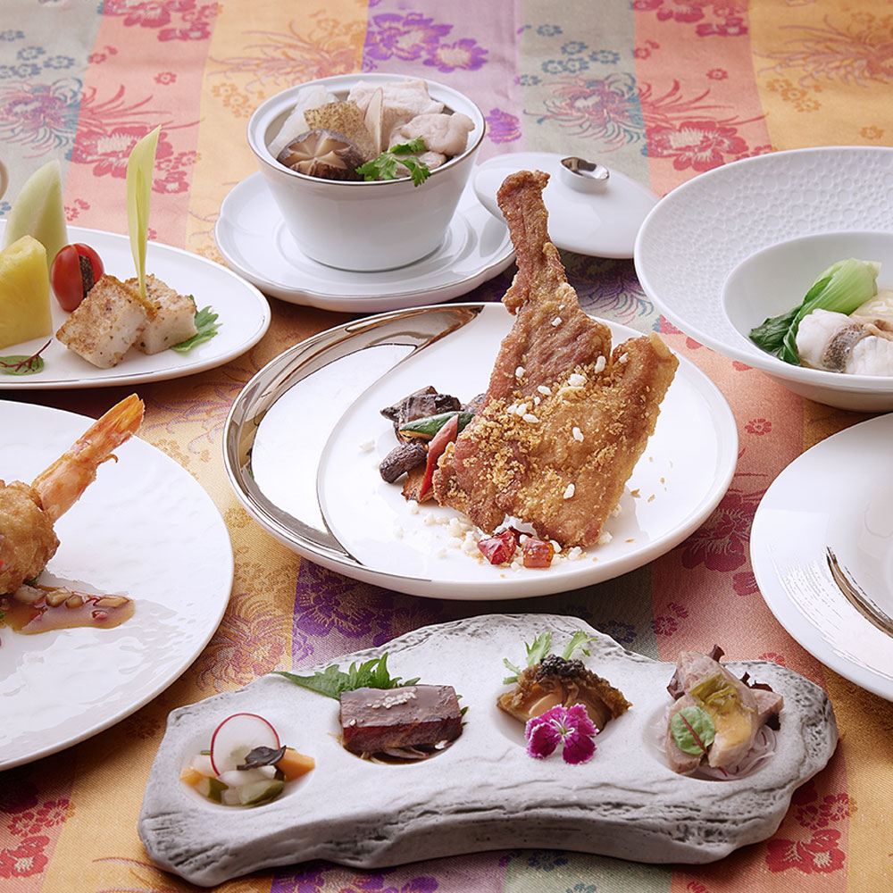 JR East Hotel Taipei Kai Hua Lou Banryu Palace Gozen Option for 2 (lunch or dinner voucher, no extra charge on holidays)