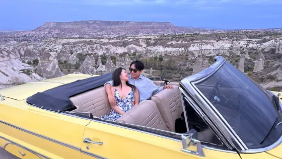 Cappadocia Classic CarsHalf-day Tour [Private Retro Car]
