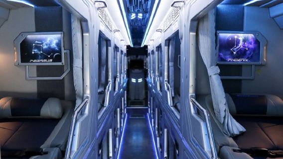 Sapa Express - Luxury Cabin Sleeper bus Hanoi to Sapa 22PM