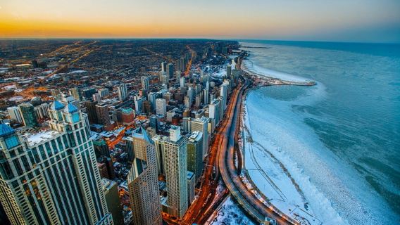 Amerika Syarikat Chicago + Menara Pemandangan + Taman Lincoln + Navy Pier Lawatan Sehari Sewaan Peribadi Ringan Tidak Termasuk Tiket