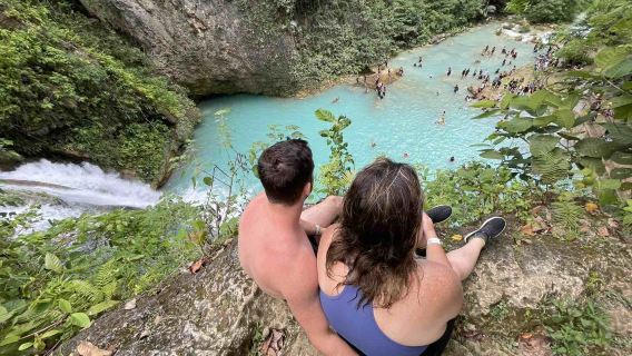 Canyoneering in Badian and Swimming at Kawasan Falls with Transfers