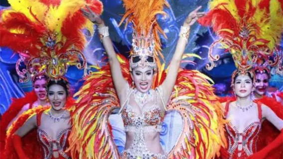 Bangkok, Thaïlande : spectacle de cabaret calypso nocturne (à réserver le jour même)