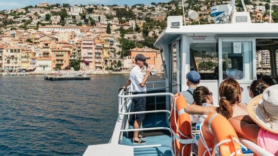Nice : Croisière touristique d'une heure vers la baie de Villefranche