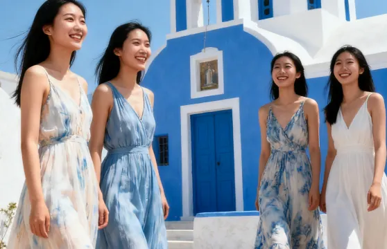 希臘米科諾斯Trip Moments【跟拍攝影親子照情侶閨蜜兒童跟拍家庭Trip Moments】