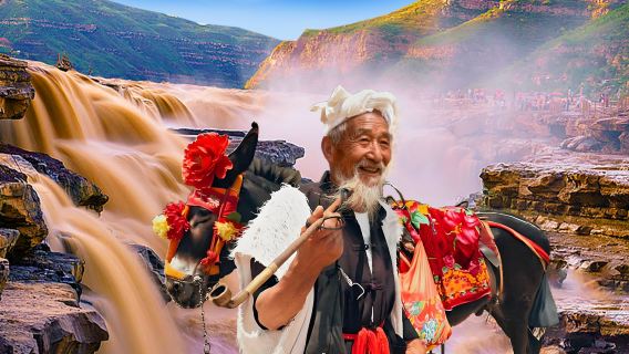 【可選快速入園,免排隊團】陜西黃河壺口瀑布一日遊,不去黃帝陵