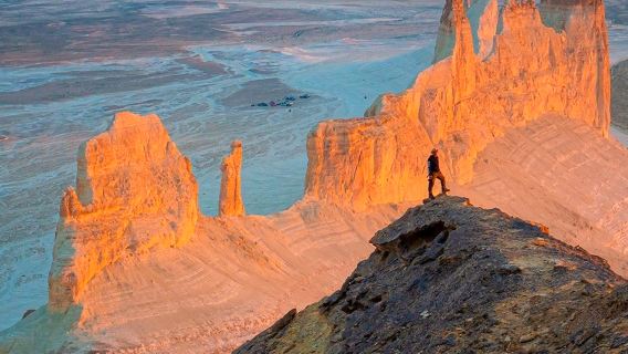 哈薩克斯坦阿克套白崖+提拉米蘇峽谷一日遊丨可選拼團/專團