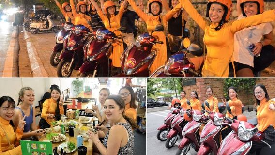 Von Frauen geführte Motorradtouren für Feinschmecker in Hanoi