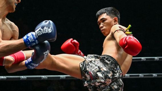 Боксерский стадион «Лумпини»: субботний матч по муай-тай.