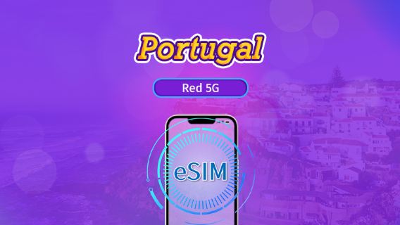 Portugal | eSIM 5G/4G | Plan Completo | Facturación cada 24 horas | 7-30 días | Código QR