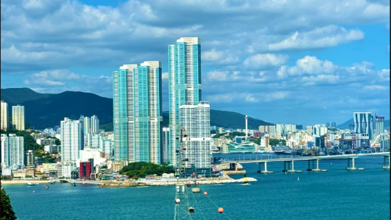 Kereta Gantung Laut Busan Songdo