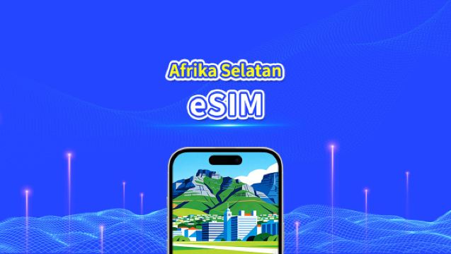 eSIM Afrika Selatan | 4G | jaringan berkecepatan tinggi | Paket data harian/total | Penagihan 24 jam | 1-30 hari | kode QR