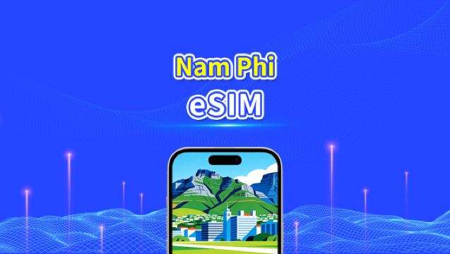 eSIM Nam Phi | 4G | mạng tốc độ cao | Gói dữ liệu hàng ngày/tổng | Hóa đơn 24 giờ | 1-30 ngày | mã QR