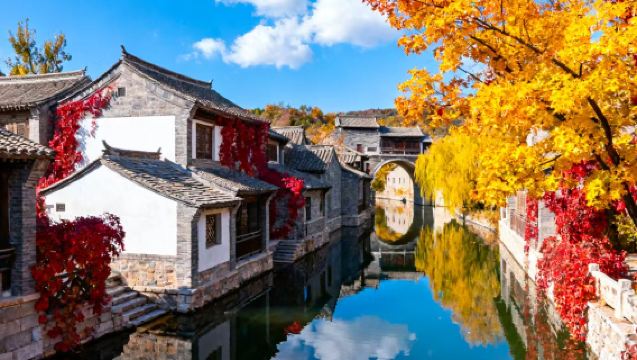 tour di un giorno a Gubei Water Town e alla Grande Muraglia di Simatai a Pechino ◆ opzione tour privato con trasferimento da/per hotel entro la quinta circonvallazione