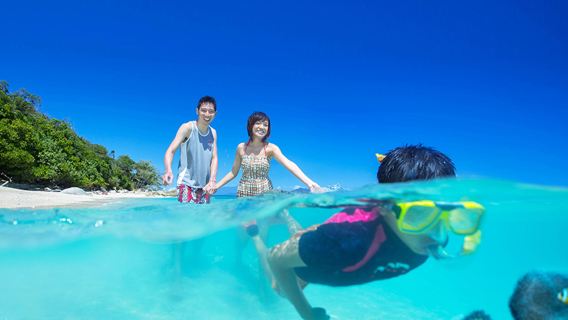 芽莊出海跳島一日遊黑島+東譚+漢潭島【游泳+中文導遊】