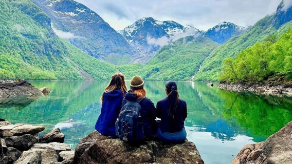 Bergen + Rosendal + Hồ băng Bondhus + Đi bộ nhẹ trong công viên quốc gia