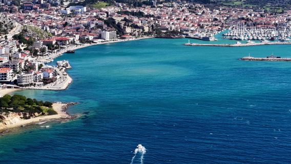 Türkiye İzmir şehir içi özel araç turu | Konak Saat Kulesi Meydanı + Ege Denizi sahil manzarası