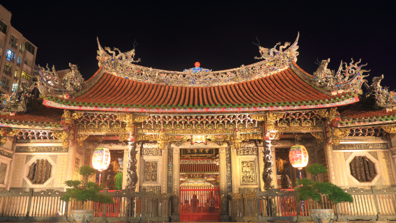 台北艋舺龍山寺+臺北華西街夜市夜遊【徒步導覽】