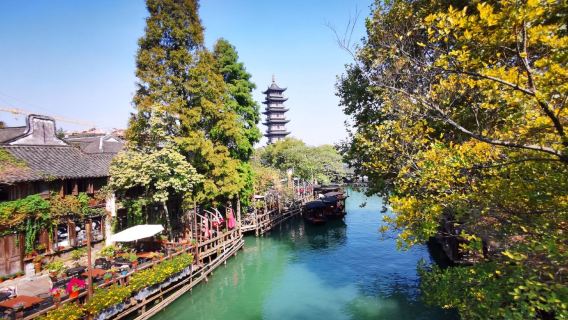 Suzhou andata e ritorno: Wuzhen|tour di un giorno personalizzato con noleggio con conducente esclusivo [Cinese, Inglese, Russo, Francese, Tedesco, Spagnolo] #