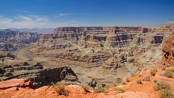 Grand Canyon: Golden Eagle Air Tour of the West Rim