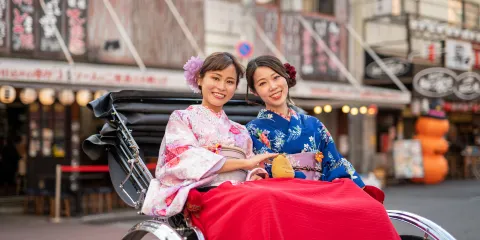 大阪 【和服牡丹】 和服租借體驗