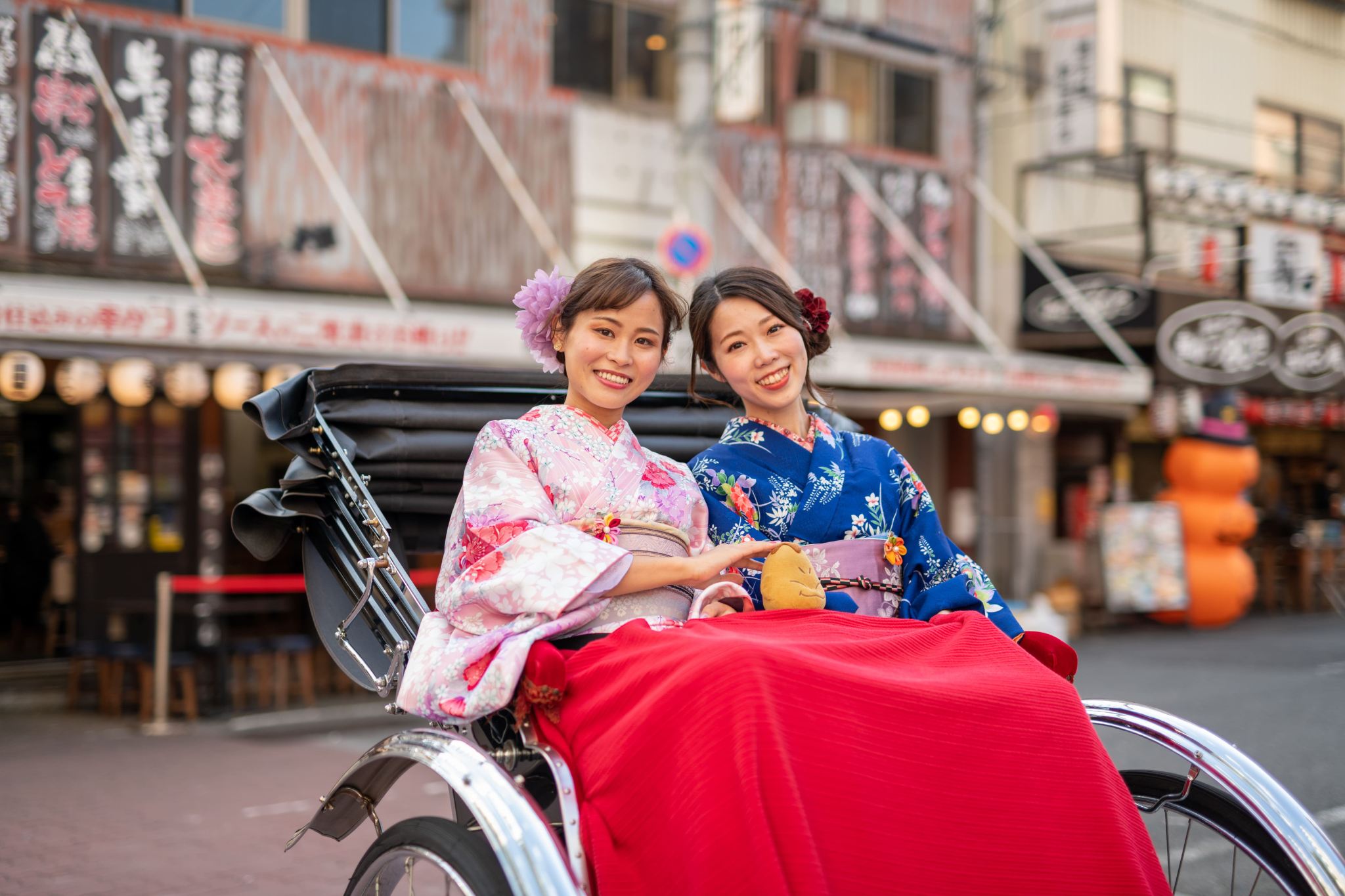 Kimono Peony Kimono Rental Experience in Osaka