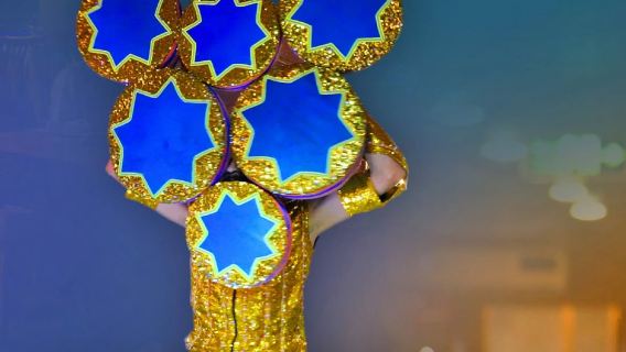 Dubai Marina luxury Dhow Cruise with 5-star Dinner Buffet and transfers