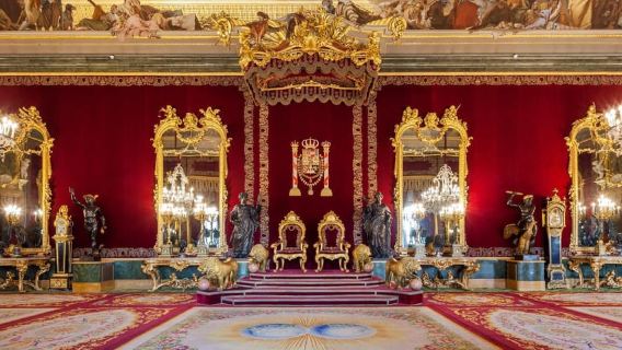 Madrid: visita guidata al Palazzo Reale per piccoli gruppi o privata