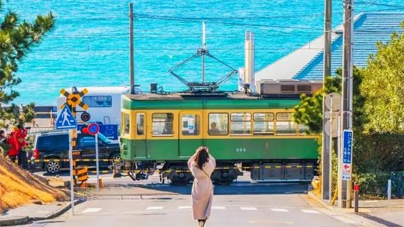 Pèlerinage des lieux saints de Slam Dunk · Excursion d'une journée dans l'ancienne capitale Kamakura, expérience gratuite du train Enoden, option de petit groupe disponible