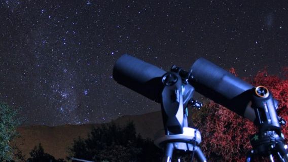 AstroTour: Observación de estrellas, telescopios, imágenes y aperitivos gratuitos