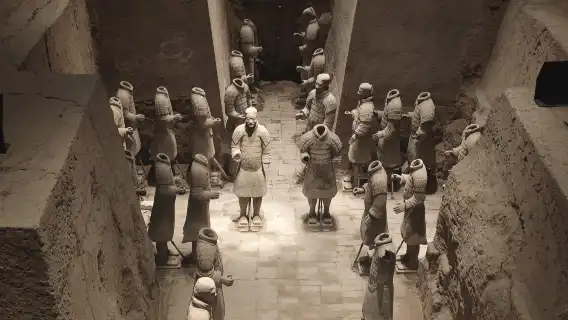 西安秦始皇帝陵博物院（兵馬俑）半日遊【可選中文/英文導遊】