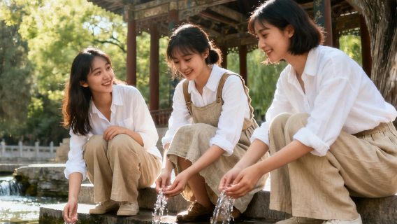 太原晋祠博物館Tripメモリー【フォト撮影、ファミリーフォト、カップル、親友、子供撮影、家族のTripメモリー】