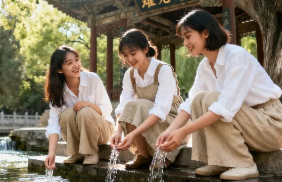 太原晉祠博物館Trip Moments【跟拍攝影親子照情侶閨蜜兒童跟拍家庭Trip Moments】