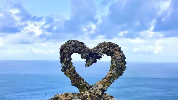 lawatan sehari di Bali ke Tanah Lot + kolam air panas gunung berapi / pengangkutan dari pintu ke pintu / bahasa Cina / Inggeris