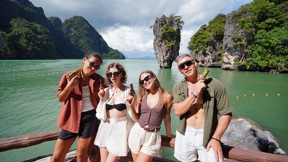 [10% off!]Ao Phang Nga National Park & 007 Island Kayaking Adventure one-day tour in Phuket