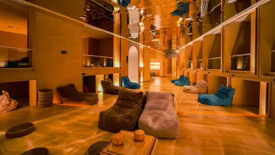 Chongqing Shuiyue hot spring (cliffside river-view hot spring bath + family-friendly play area + buffet dining)