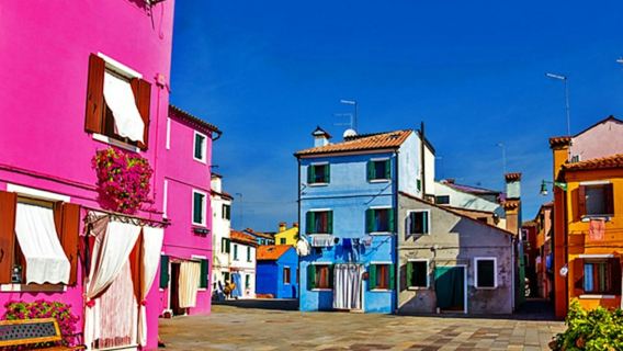 Murano & Burano: Tur Perahu Kelompok Kecil + Demonstrasi Pembuatan Kaca dan Renda Pribadi