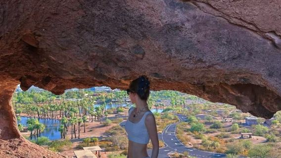 Tagesausflug mit Privattransfer in Phoenix, USA / Wüstengarten + Hole in the Rock + Camelback Mountain