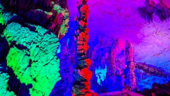 Guilin Private Classic Discovery: Schilfrohrflötenhöhle, Café, Elefantenrüsselberg