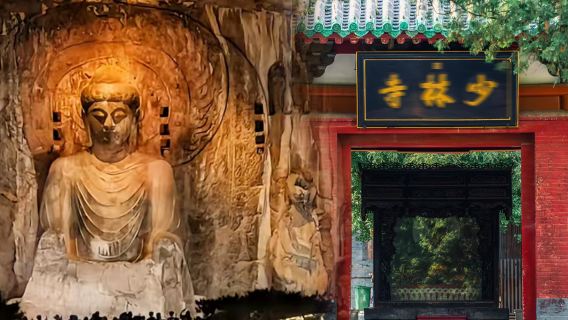 8-Person Exclusive Small Group Tour: Longmen Grottoes + 1-Day Tour to Songshan Shaolin Scenic + English-Speaking Guide + Door-to-Door Pickup