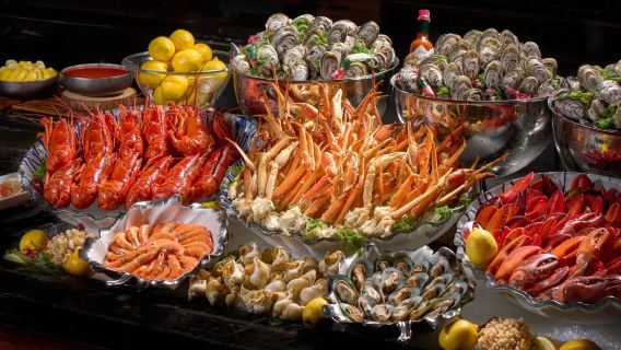 Buffet "The Urban Kitchen" di JW Marriott Hotel Macau (Makan Tengahari/Makan Malam)