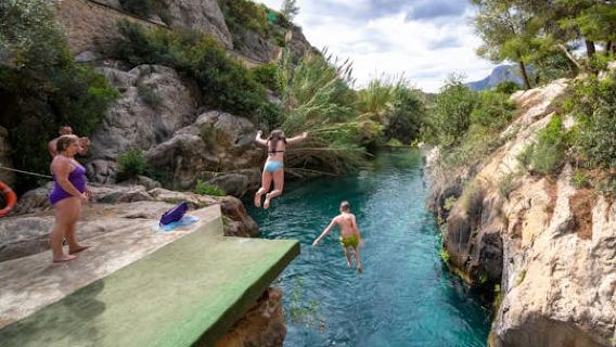 Algar Waterfalls afternoon visit