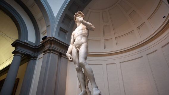 Michelangelos David, Accademia & Uffizi - liten grupprundtur