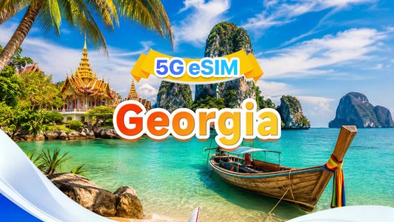 Georgien 5G eSIM | Drei Netze · Unterstützt All AI & TikTok | 500 MB/Tag - Gesamtvolumen 100 GB | 1-60 Tage | 24-Stunden-Abrechnung | QR-Code